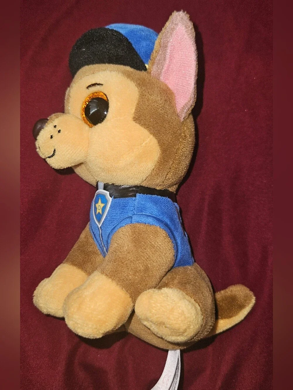 Paw Patrol Chase Plush with Blue Uniform and Black Hat